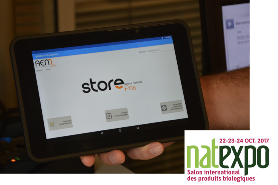 Tablette mobile d’encaissement Zebra en avant-première à Natexpo !