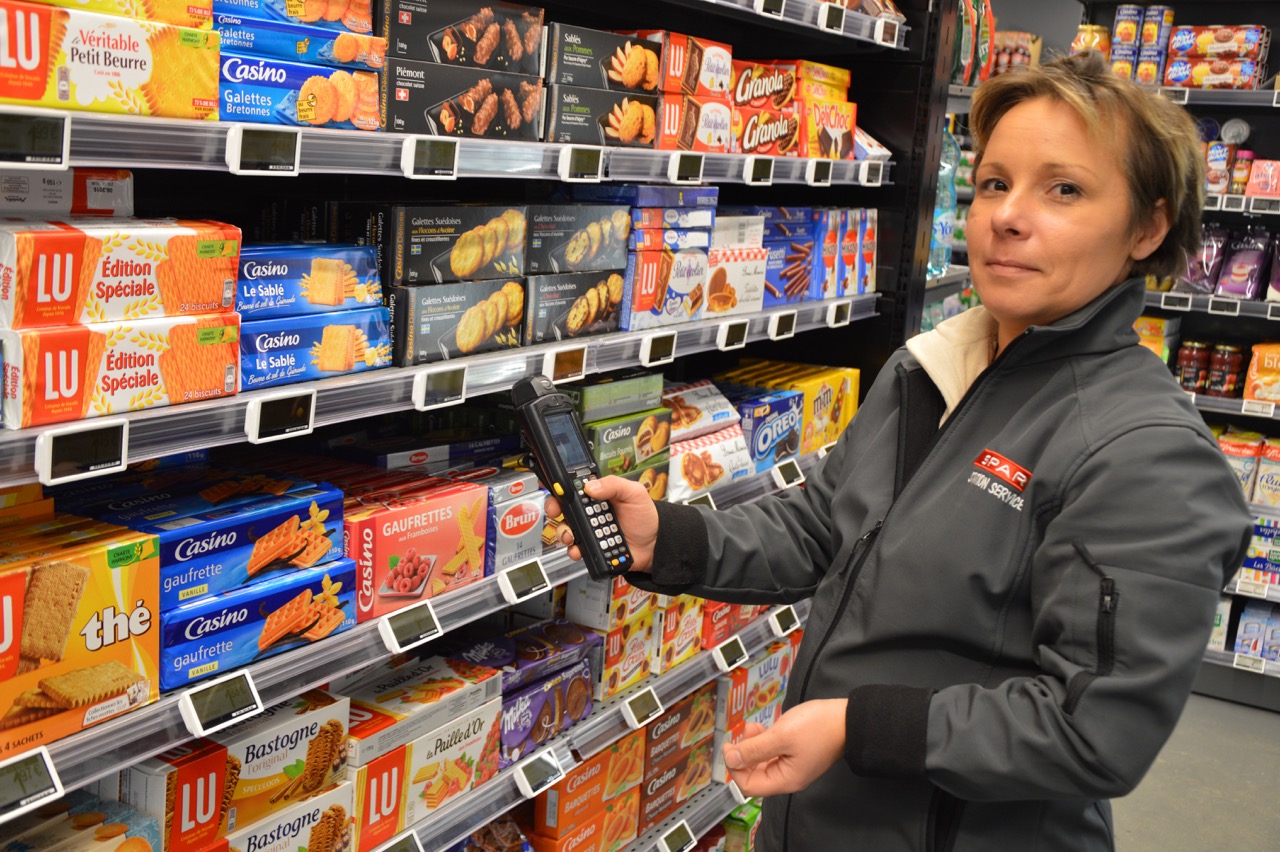 Une nouvelle génération d’étiquettes électroniques pour le magasin Spar de Val d’Isère